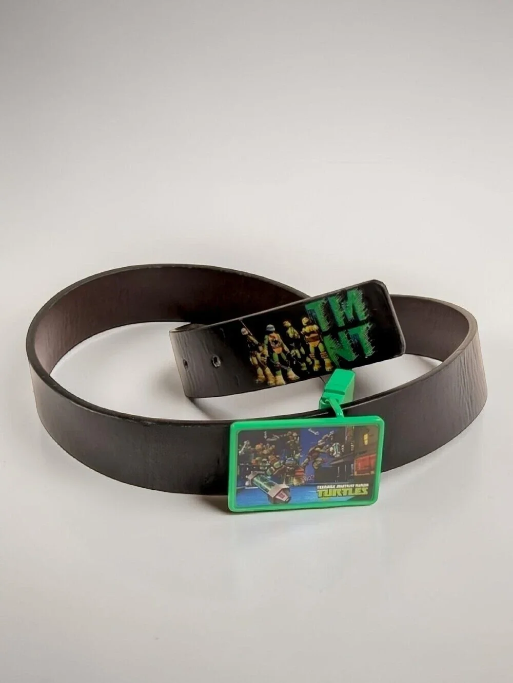 Teenage Mutant Ninja Turtles Reversible Bonded Leather Belt Kids L